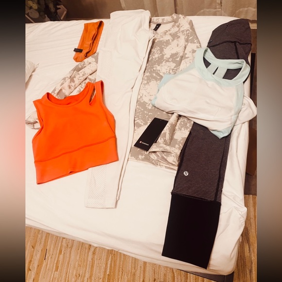 lululemon athletica Tops - SIX (6) piece LULULEMON BUNDLE LOT some NEW WITH TAGS